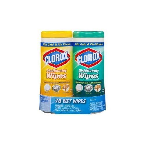 35-Count Disinfecting Wipes (2-Pack Bundle)