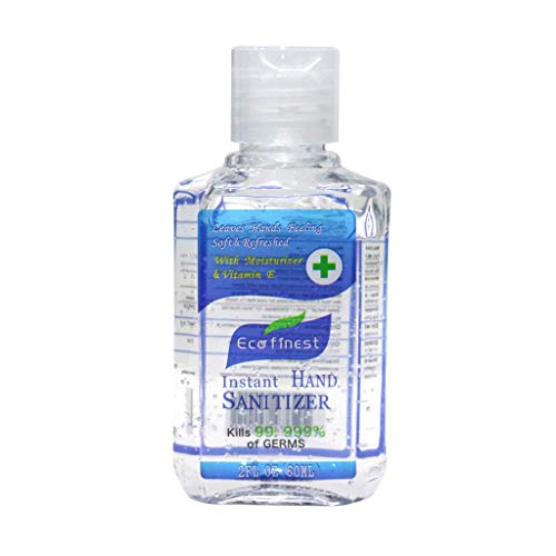 Instant Hand Sanitizer Gel Fruit Flavor - No-Rinse Hand Wash Cleaner Antibacterial Moisturizing Hand Sanitizer, Alcohol-Free, Kills 99.99% Germs (Blue)