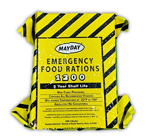 Mayday Industries 1200 Calorie Food Ration Bar
