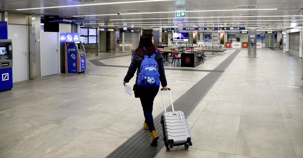 They Fled Coronavirus in Europe. Border Agents Asked if They’d Visited China or Iran. 1