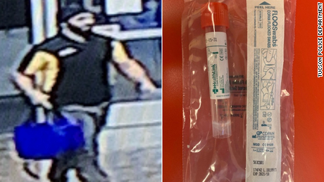 Police in Arizona are searching for a man who allegedly stole 29 coronavirus test kits 1 Police in Arizona are searching for a man who allegedly stole 29 coronavirus test kits 1