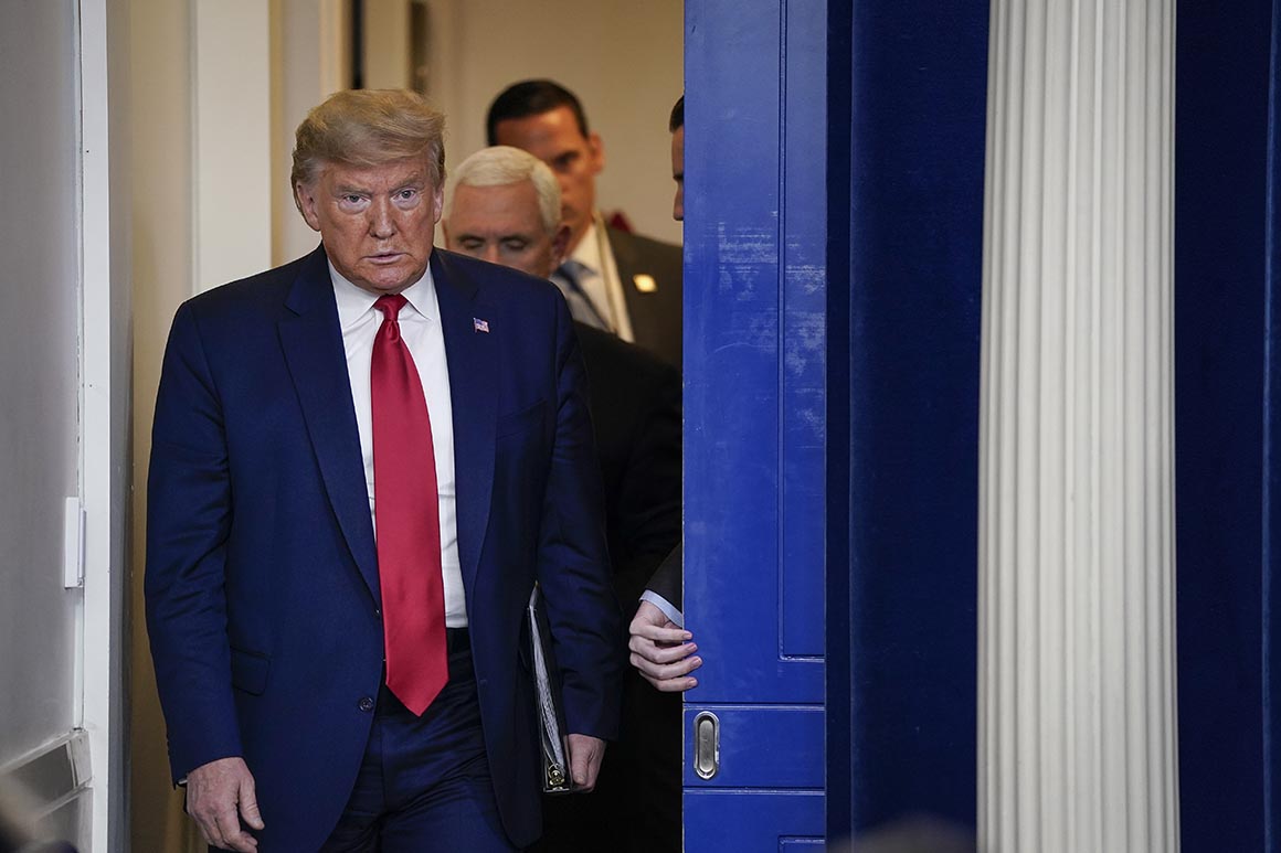 ‘We don’t want to be tone-deaf’: Trump allies test coronavirus messaging 1