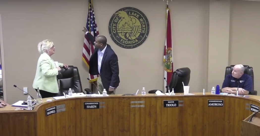 Video of Lake Worth Beach City Commission Meeting Shows Coronavirus Frustrations 1