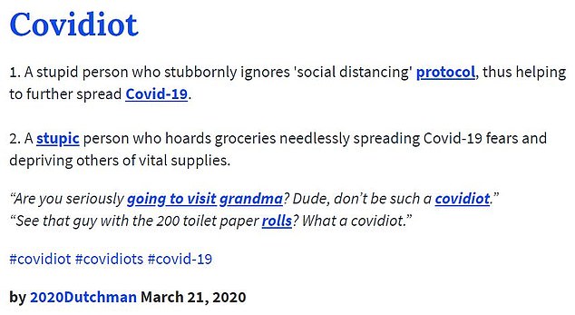 Meet The COVIDIOTS: New Word Invented For People Who Ignore Coronavirus Danger 1