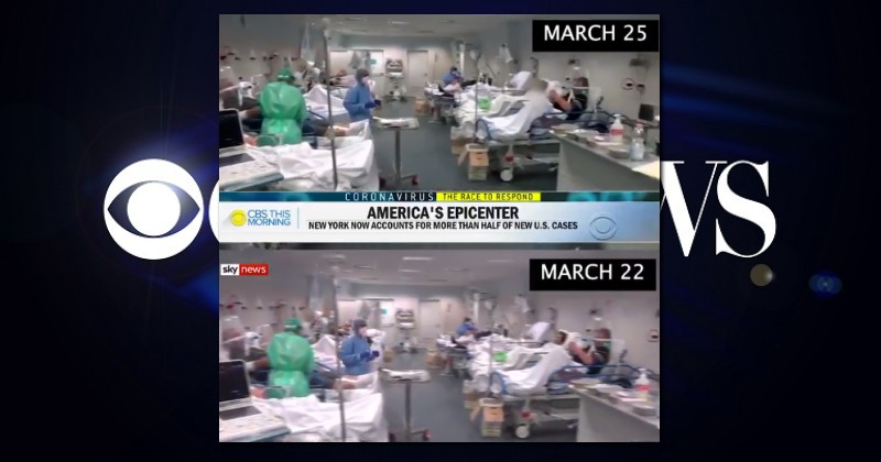 CBS News Uses Footage of “Worst Hit” Hospital in Italy While Describing New York Coronavirus Outbreak 1