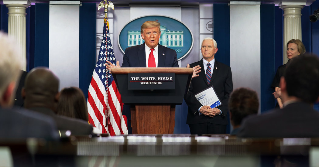 President Trump’s Prime-Time Coronavirus Pandemic 1