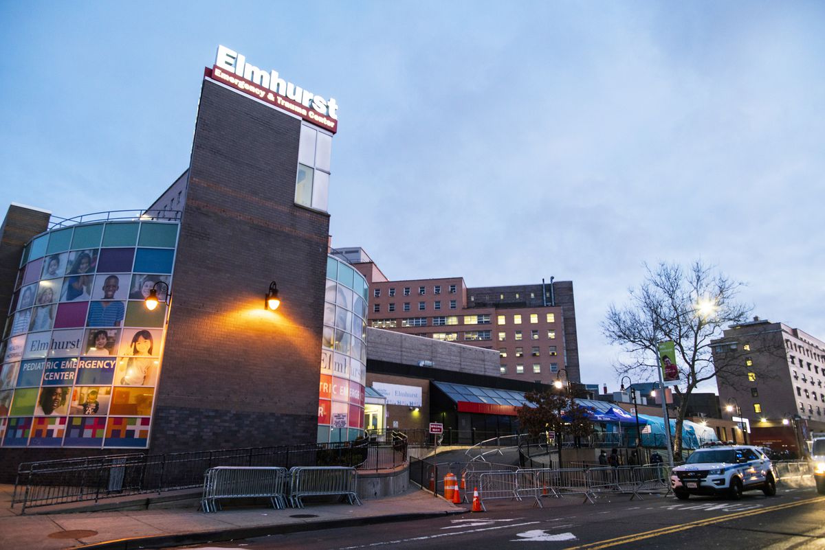 Elmhurst Hospital in Queens had 13 coronavirus deaths in 24 hours 1 Elmhurst Hospital in Queens had 13 coronavirus deaths in 24 hours 1