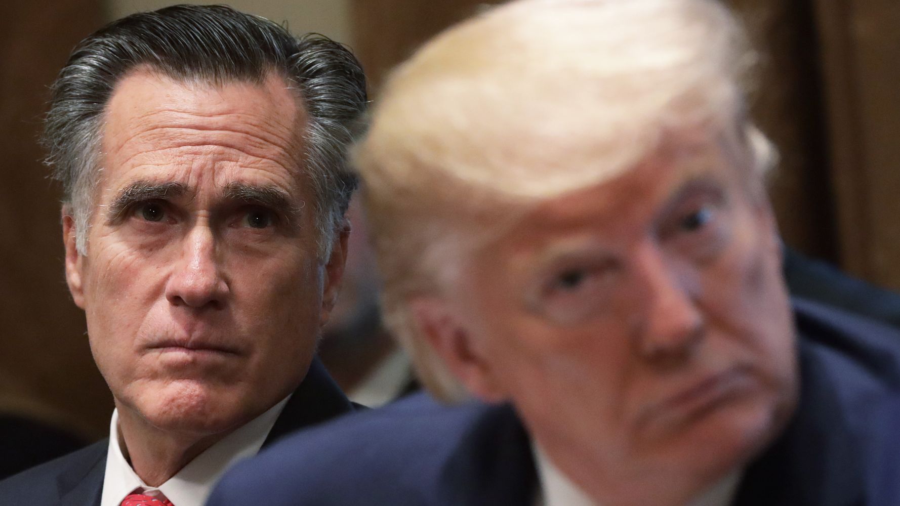 ‘Heartless’ Trump Slammed For Apparent Dig At Romney’s Coronavirus Quarantine 1