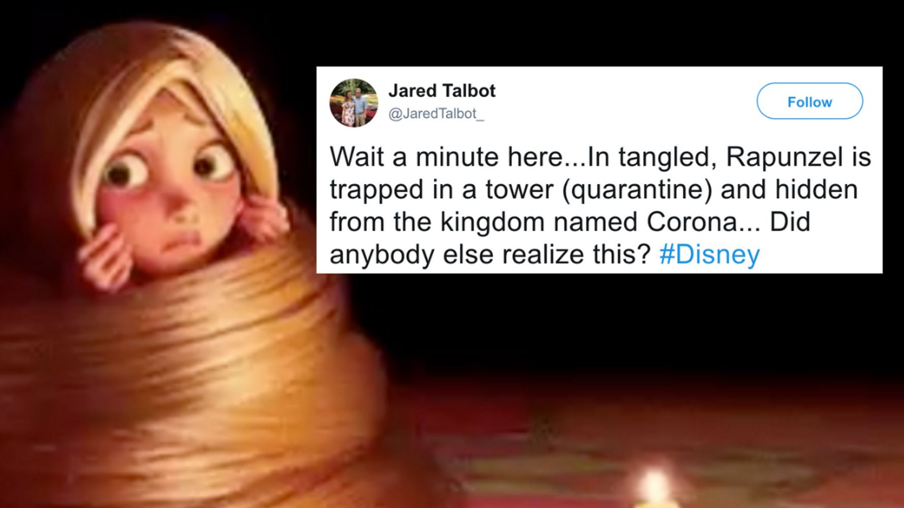 People Are Flipping Out About This ‘Tangled’ Connection To Coronavirus 1