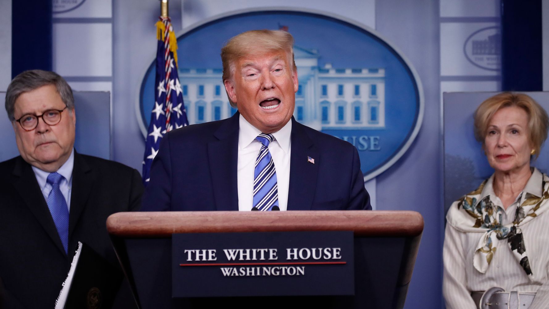 Trump Claims U.S. Will See More Death By Keeping Economy Shut Than By Coronavirus 1