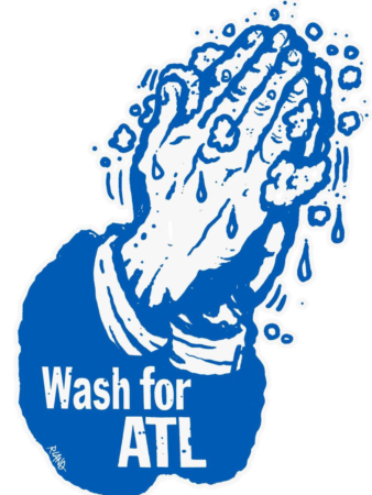 ‘Wash for Atlanta’ artwork becomes new icon for city, helps raise funds for coronavirus relief 1