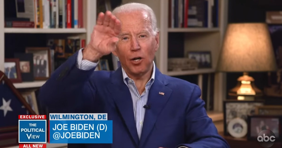 VIDEO: Biden on Covid-19, ‘We Have Take Care of the Cure, That Will Make The Problem Worse No Matter What’ 1