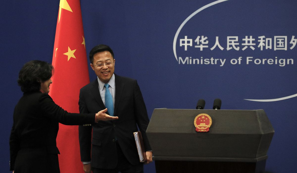 China backs away from claims of U.S. coronavirus origin 1