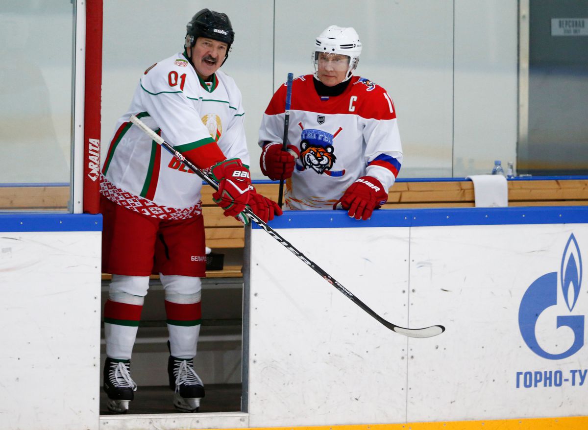Belarusian president dismisses coronavirus, plays in hockey game 1 Belarusian president dismisses coronavirus, plays in hockey game 1
