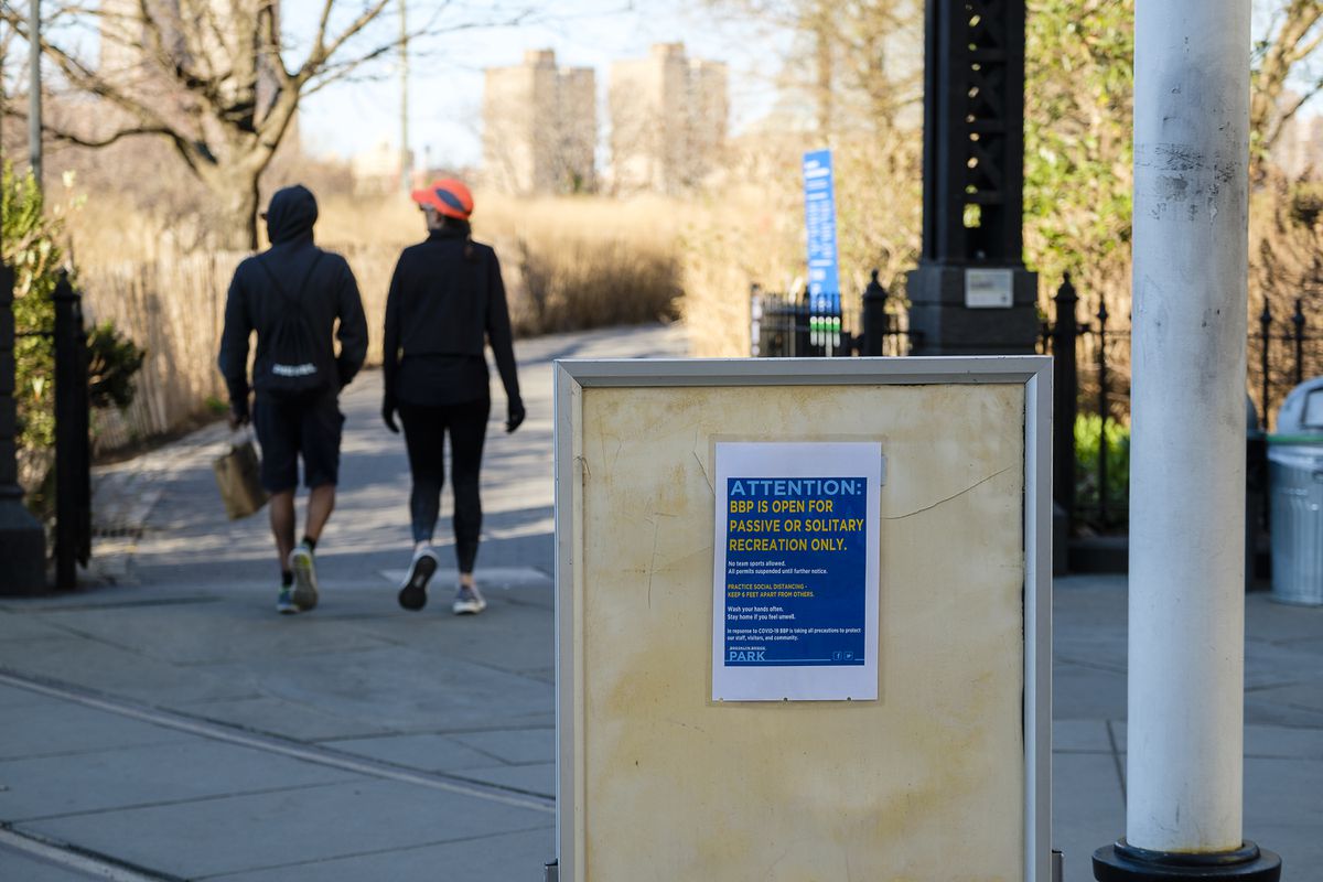 Coronavirus and freedom: Use parks wisely, stretch out and get some air and then back inside 1