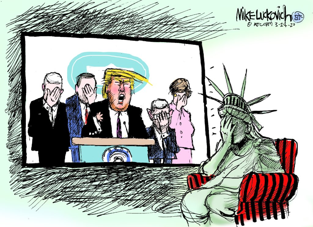 Coronavirus cartoons: Trump quits the ‘Chinese virus’ label 1