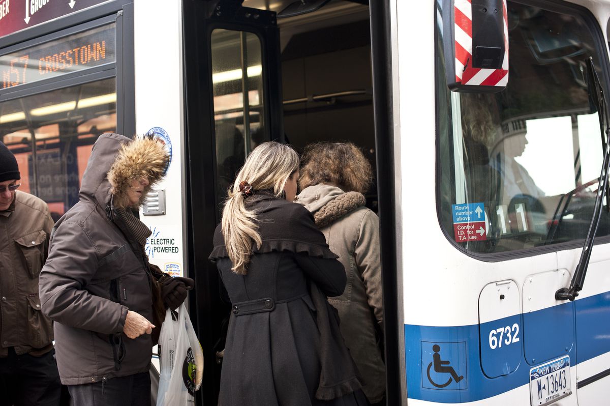 NYC local buses a free ride for all during coronavirus outbreak 1 NYC local buses a free ride for all during coronavirus outbreak 1