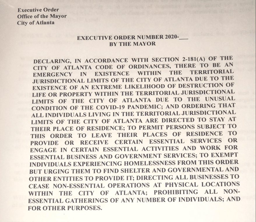 BREAKING: Mayor issues 14-day “Stay at Home” executive order to combat coronavirus 1