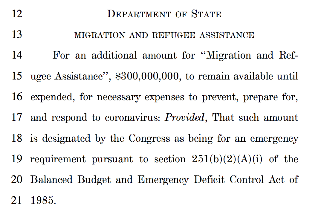 Pelosi Coronavirus Plan Gives $300M in Taxpayer Money to Foreign Refugees 1