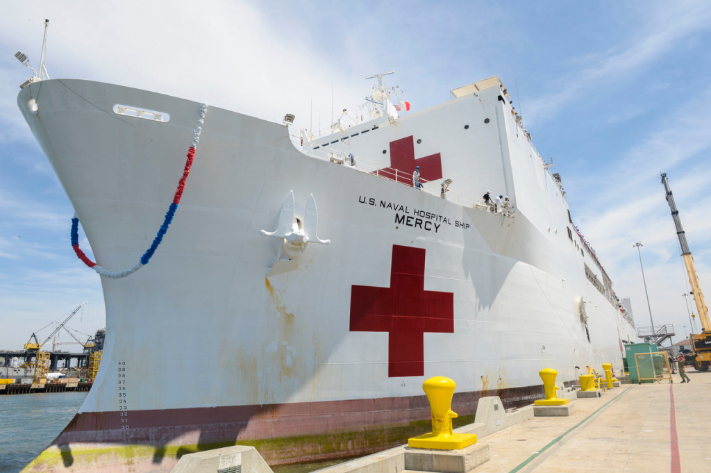 Trump will send massive hospital ship to Port of Los Angeles amid coronavirus pandemic 1