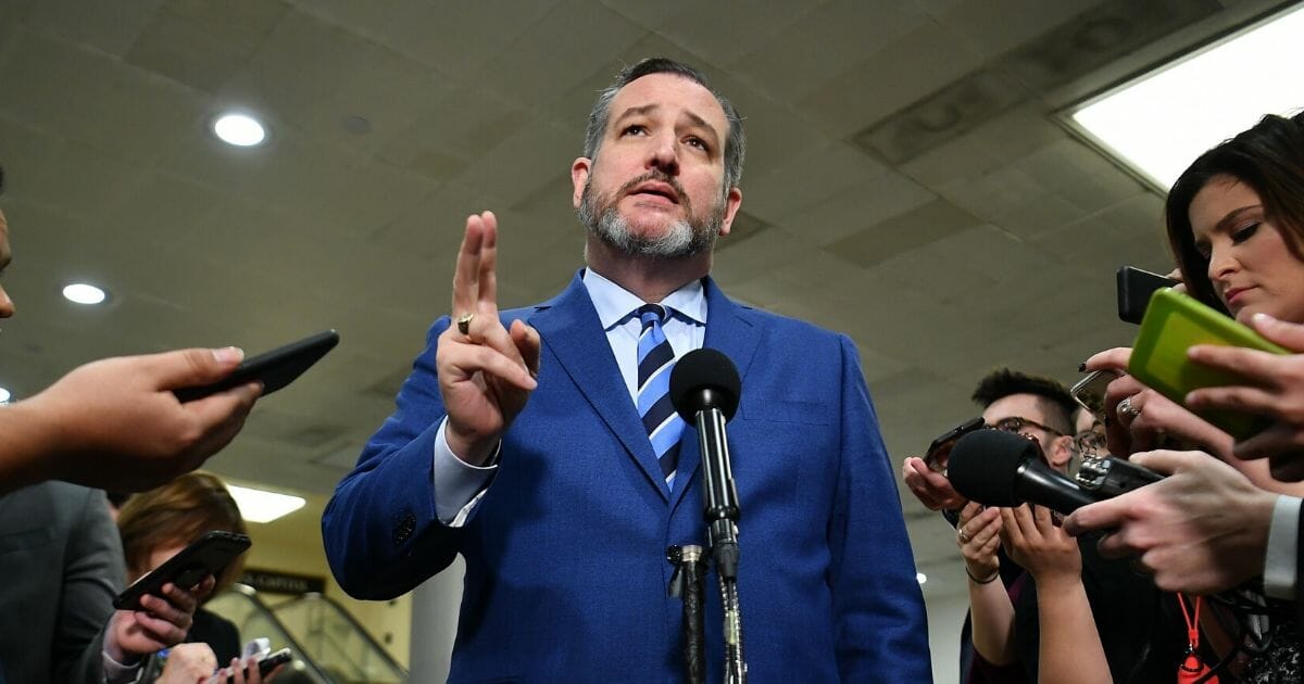Sen. Cruz Shreds Dems for Exploiting Coronavirus Emergency Relief Bill To Push Partisan Agenda 1