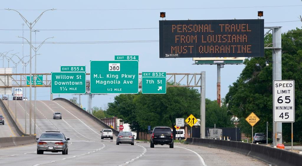 Texas orders anyone arriving on a flight from California to quarantine for 14 days to fight coronavirus 1