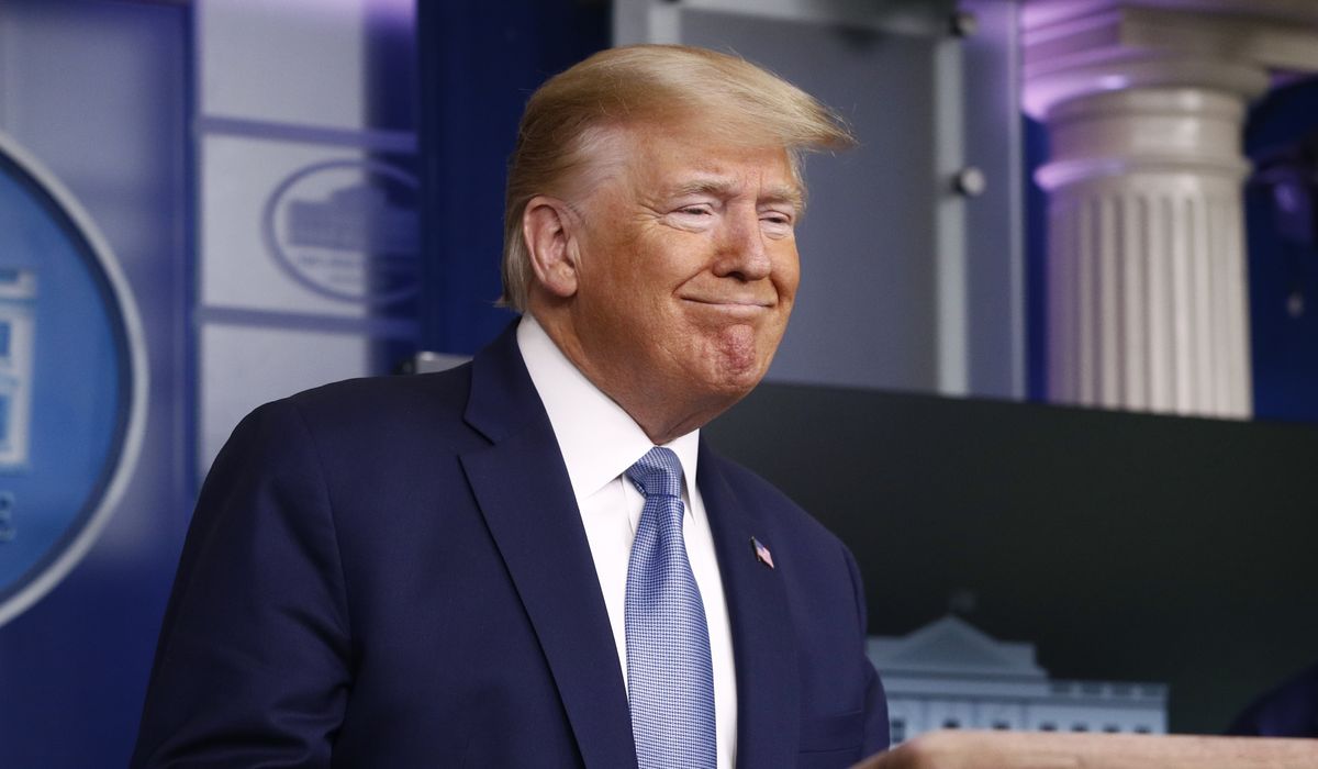 Trump hopeful for 'great victory' over coronavirus 1 Trump hopeful for 'great victory' over coronavirus 1