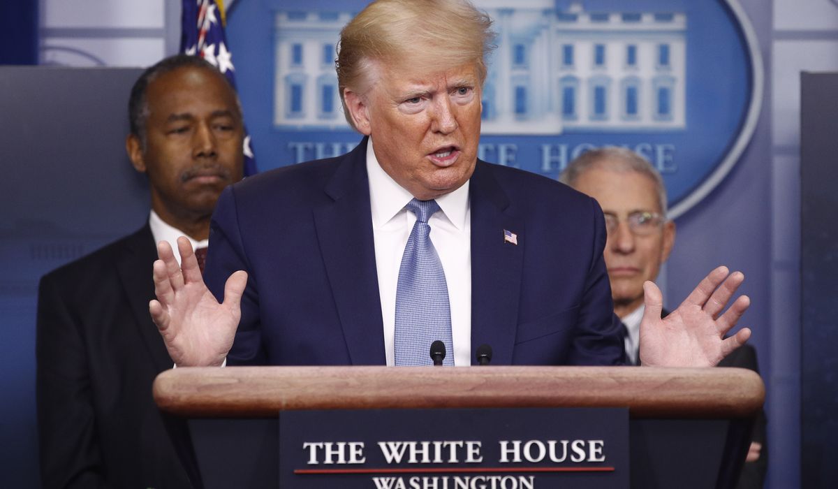 Trump: Companies have 'stepped up' to fill supply needs for coronavirus response 1