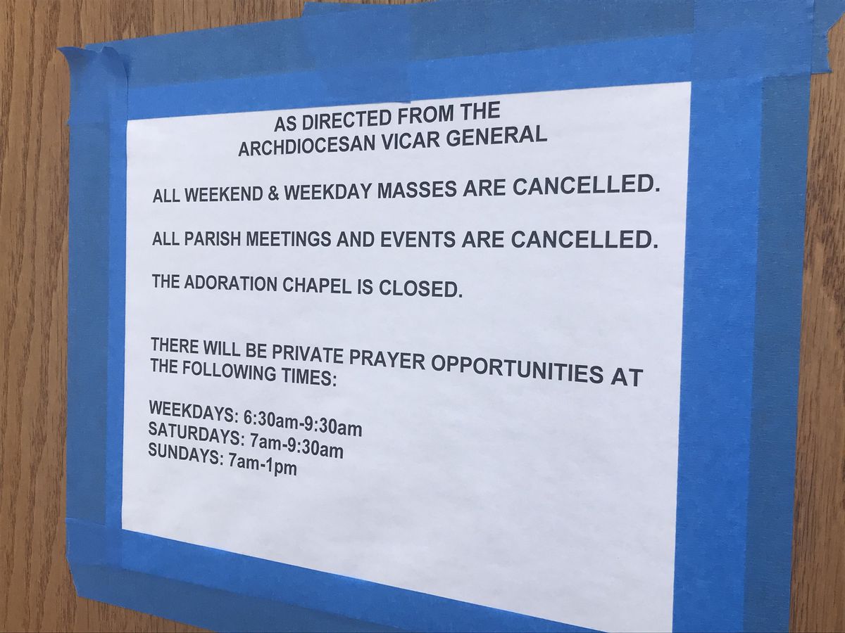 Houses of worship, forced to close due to COVID-19, get inventive to stay connected with their congregations 1 Houses of worship, forced to close due to COVID-19, get inventive to stay connected with their congregations 1