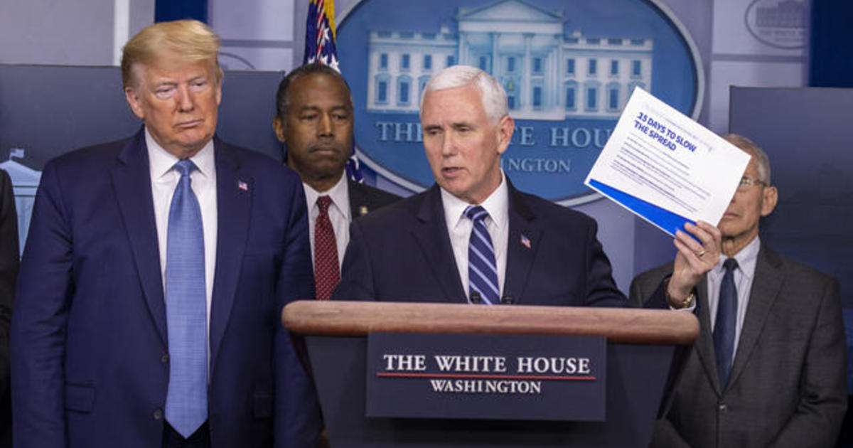 Pence says he and his wife will be tested for coronavirus 1