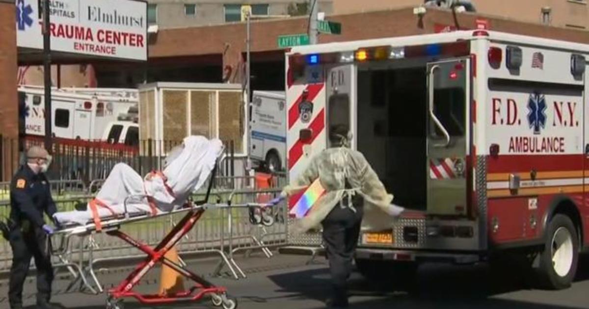 Scenes of "catastrophe" as New York hospitals battle coronavirus 1