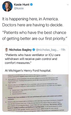Democrat Governor’s Coronavirus Aide Spreads False Rumors About Rationing 1