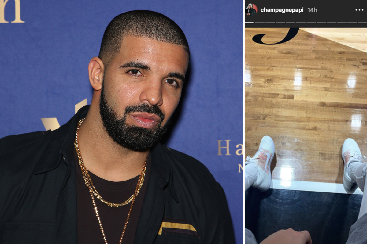 Drake plays basketball while quarantined over coronavirus fears 1