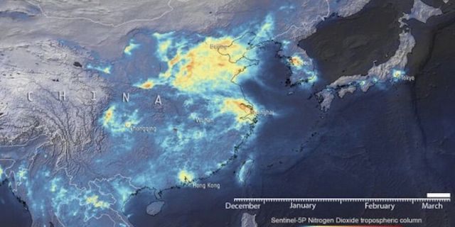 Emissions over China and Italy plunge during coronavirus outbreak, satellite images reveal 1