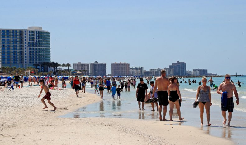 Florida Senator Says 'Get Off the Beach' After the State's Governor Refuses to Shut Them Down Amid Coronavirus 1