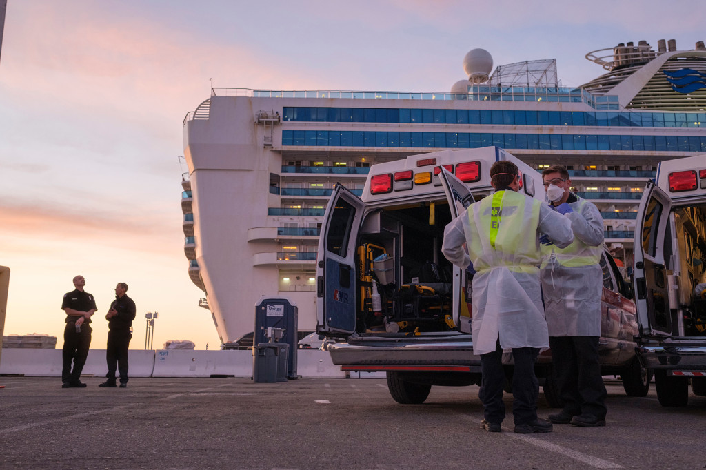 Grand Princess cruise passengers in quarantine refusing coronavirus tests 1
