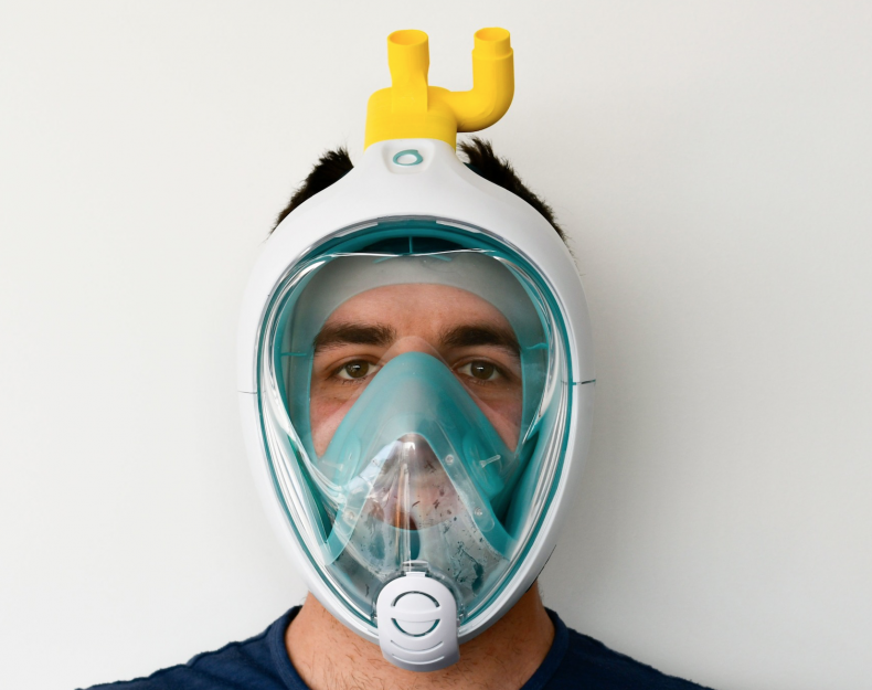 3D-Printed Valve Turns Snorkeling Mask Into Ventilator for Coronavirus Treatment, and the Design Is Online for Free 1 3D-Printed Valve Turns Snorkeling Mask Into Ventilator for Coronavirus Treatment, and the Design Is Online for Free 1