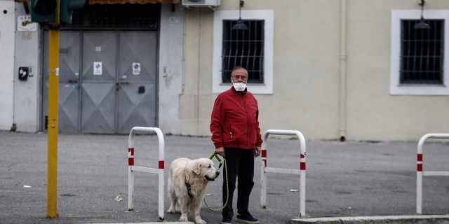 Coronavirus in Italy spurs hardest-hit region to set strict distance limit on dog walking 1
