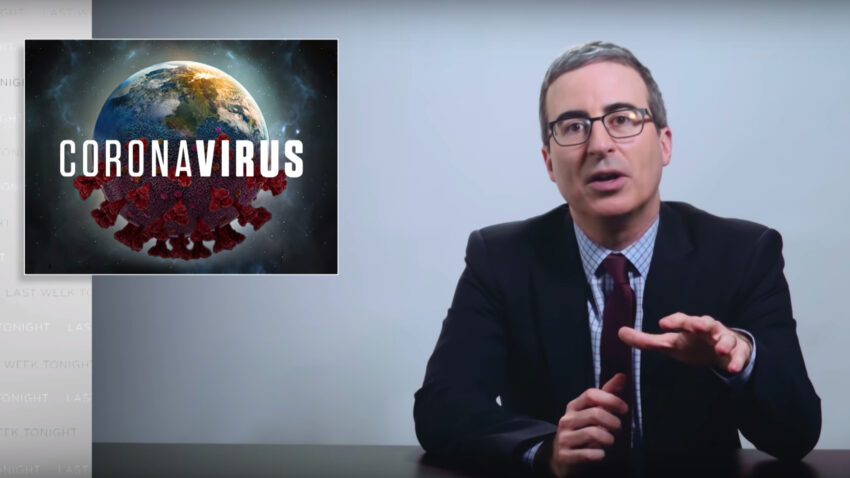 John Oliver blasts Trump's response to the coronavirus pandemic 1