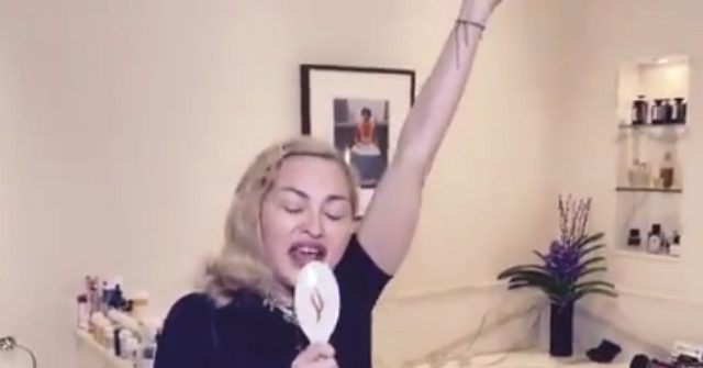 Quarantined Madonna Reimagines Hit Song 'Vogue' to Include Fried Fish 1