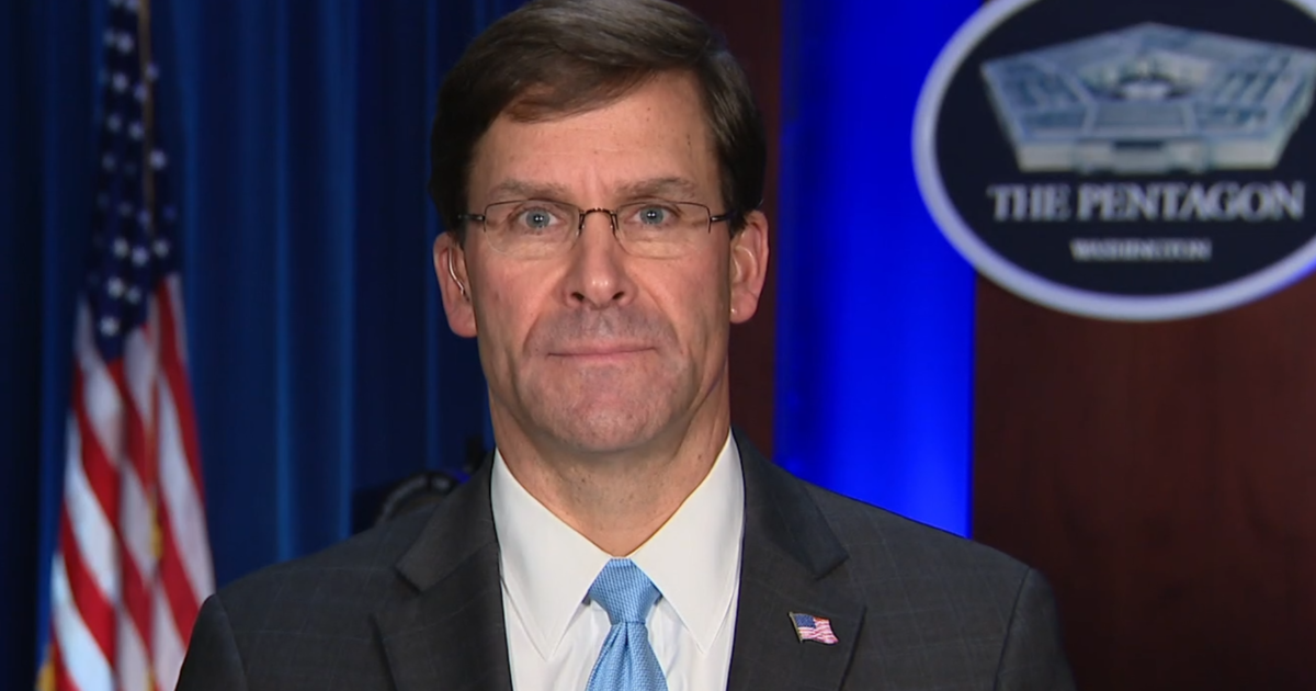 Defense Secretary discusses military's fight against coronavirus 1