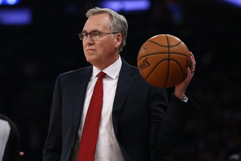 Coronavirus NBA Update: Rockets Coach Mike D'Antoni Donates $100,000 to COVID-19 Emergency Fund 1