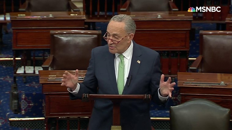 Mnuchin, Schumer optimistic on coronavirus stimulus package, say deal is close 1