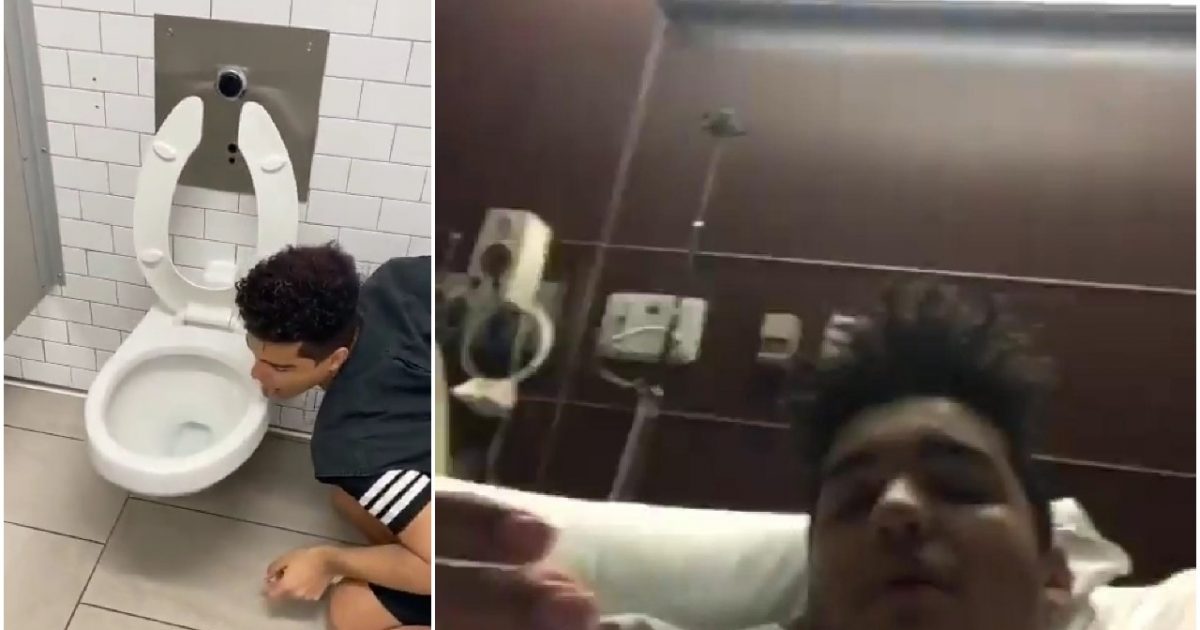 Kid Who Licked Toilet for Social Media Challenge is Diagnosed with Chinese Coronavirus 1
