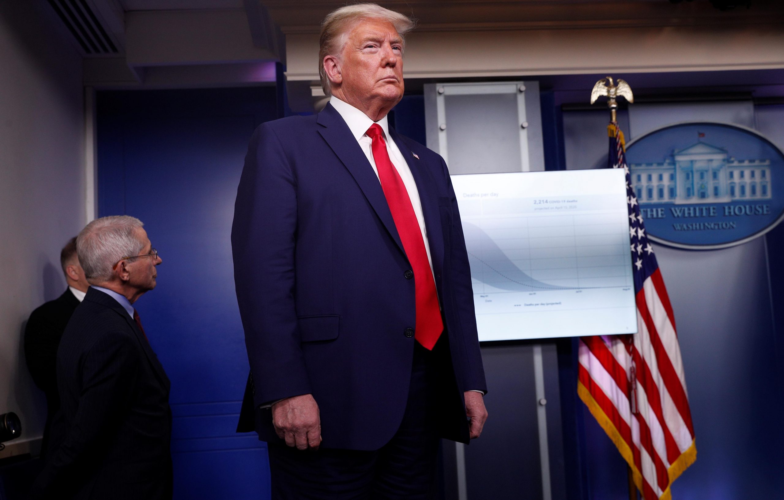 Trump warns Americans of a tough two weeks ahead in coronavirus fight 1