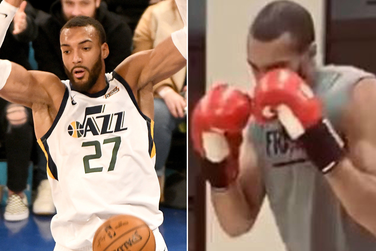 Rudy Gobert goes hard in the gym after beating coronavirus 1