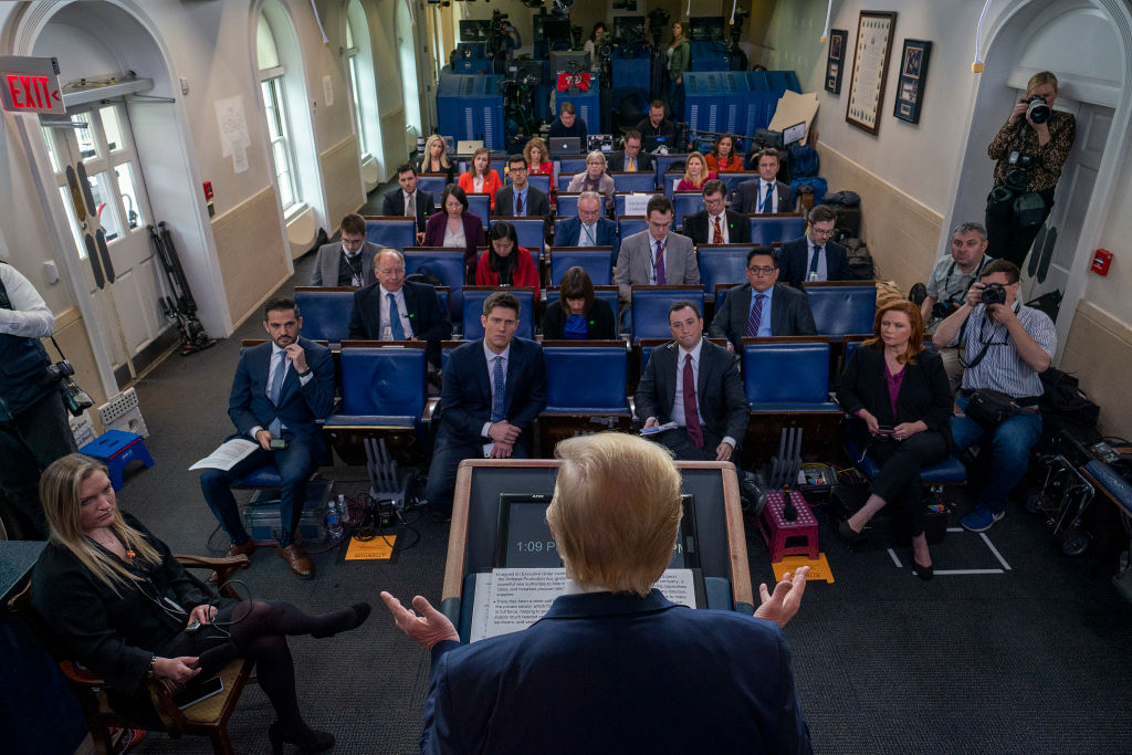 Poll: Trump More Trustworthy Than Media on Coronavirus 1