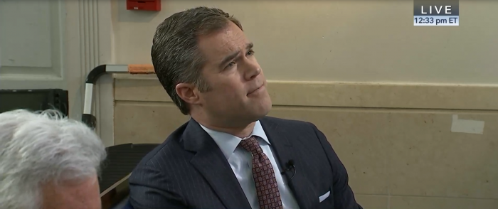 Trump Shuts Down Fearmongering NBC Journo while Touting Possible Coronavirus Cure 1
