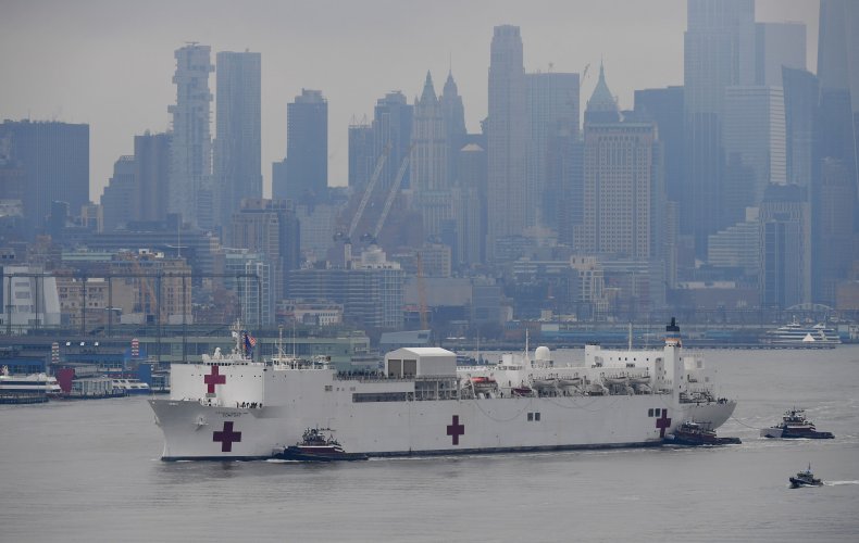 Everything to Know About the USNS Comfort, the Hospital Ship Docked in Coronavirus-Stricken New York City 1