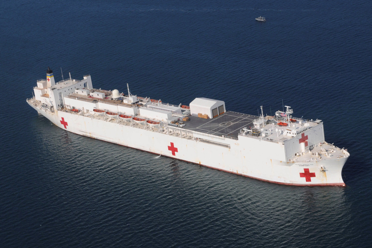 Navy hospital ship will be sent to New York to help battle coronavirus 1